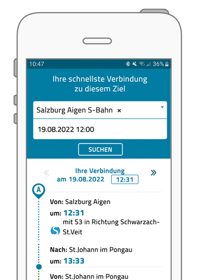 smartphone wanderguide